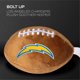 thumbnail image 5 of Los Angeles Chargers - Soporte para chupete de fútbol de felpa de , con licencia oficial de la NFL, juguete de felpa suave y soporte para chupete, se adapta a cualquier chupete, accesorio para, 5 of 5