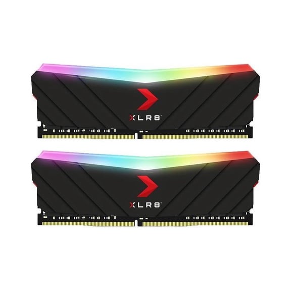 PNY XLR8 Gaming EPIC-X RGB 32GB (2 x 16GB) DDR4 3200MHz 288-pin DIMM Memory Kit MD32GK2D4320016XRGB