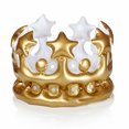 thumbnail image 1 of Couronne Gonflable Unisexe PVC Réutilisable Enfants Cosplay Couronne Décoration pour Fête Performance Petite Taille, 1 of 14