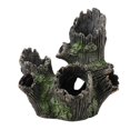 thumbnail image 1 of Tronc d'arbre artificiel en résine pour décoration d'aquarium en bois flotté, 1 of 4
