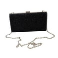 thumbnail image 4 of HOMEMAXS  Dazzling Evening Bag Black Handbag Rhinestone Purses for Women Miss Bridesmaid, 4 of 8