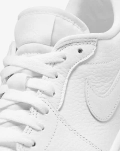 Nike Air Jordan 1 Low Retro Golf Shoe Sneaker Triple White AJ1