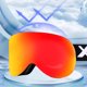 thumbnail image 1 of Gafas De Esquí Gafas magnéticas para deportes de nieve, gafas protectoras antivaho de doble capa para invierno, 1 of 6