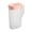 Pink, variant on Plastic Pitcher with Lid - BPA Free Water Jug for Hot and Cold Drinks - Measuring Marks for Lemonade and Iced Tea - Wide Mouth Easy Clean - Pink