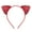 Red, variant on Girls Headband Glitter Sequins Non-slip Slim Flexible Heavy Duty Hairstyle Decoration Candy Color Cartoon Cat Ear Princess Hair Band Hair Accessories