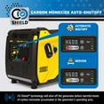 thumbnail image 3 of Champion 4500-Watt Electric Start Dual Fuel RV Ready Portable Inverter Generator with Quiet Technology and CO Shield®, 3 of 6