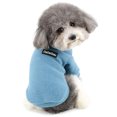 thumbnail image 1 of Ropa para mascotas Perro Suéter cálido de invierno Gato Perro Cremallera Slim Fit Pet Suéter sólido MFZFUKR BST2002892-3, 1 of 6