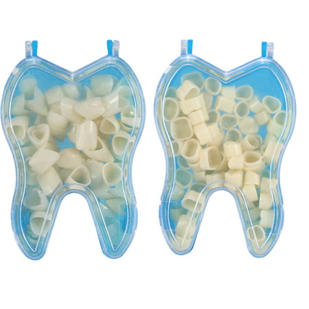 Yosoo 50pcs Dental Temporary Crown Material For Anterior Teeth and Molar Posterior