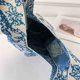 thumbnail image 1 of Bolso vagabundo de moda para mujer, patrón de flores de árbol, embrague femenino para regalo (azul) Ndcxsfigh Para Estrenar, 1 of 8