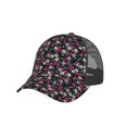 thumbnail image 7 of Picia Daisies Flowers Pattern Trucker Hat,Baseball Cap,Sun Protection Cap,Stylish Headwear,Leisure Cap,Outdoor Sports Cap, 7 of 7