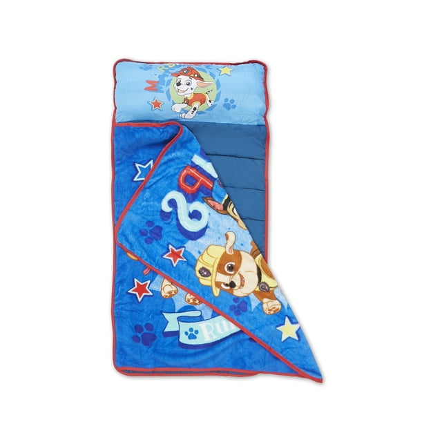 Paw Patrol Pups Rule Toddler Nap Mat with Blanket and Pillow