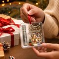 thumbnail image 5 of huayou Christmas Home for the Holidays Gingerbread Gift Card Box Ornament, Hanging Gift Card Holder with Snowman for Xmas Tree Decorations, 5 of 6