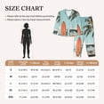 thumbnail image 4 of Naloa Vintage Surf Van Beach Pajamas for Women Set, Womens Pajama Sets, Lounge Sets for Women, 2pjs for Women-XX-Large, 4 of 7