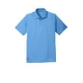 thumbnail image 5 of Port Authority Crossover Raglan Polo-S (Azure Blue), 5 of 6