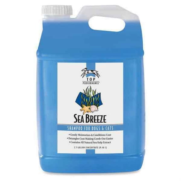 Sea Breeze Pet Shampoo Profesional High Quality Concentrate Kelp Extract 2.5 Gal