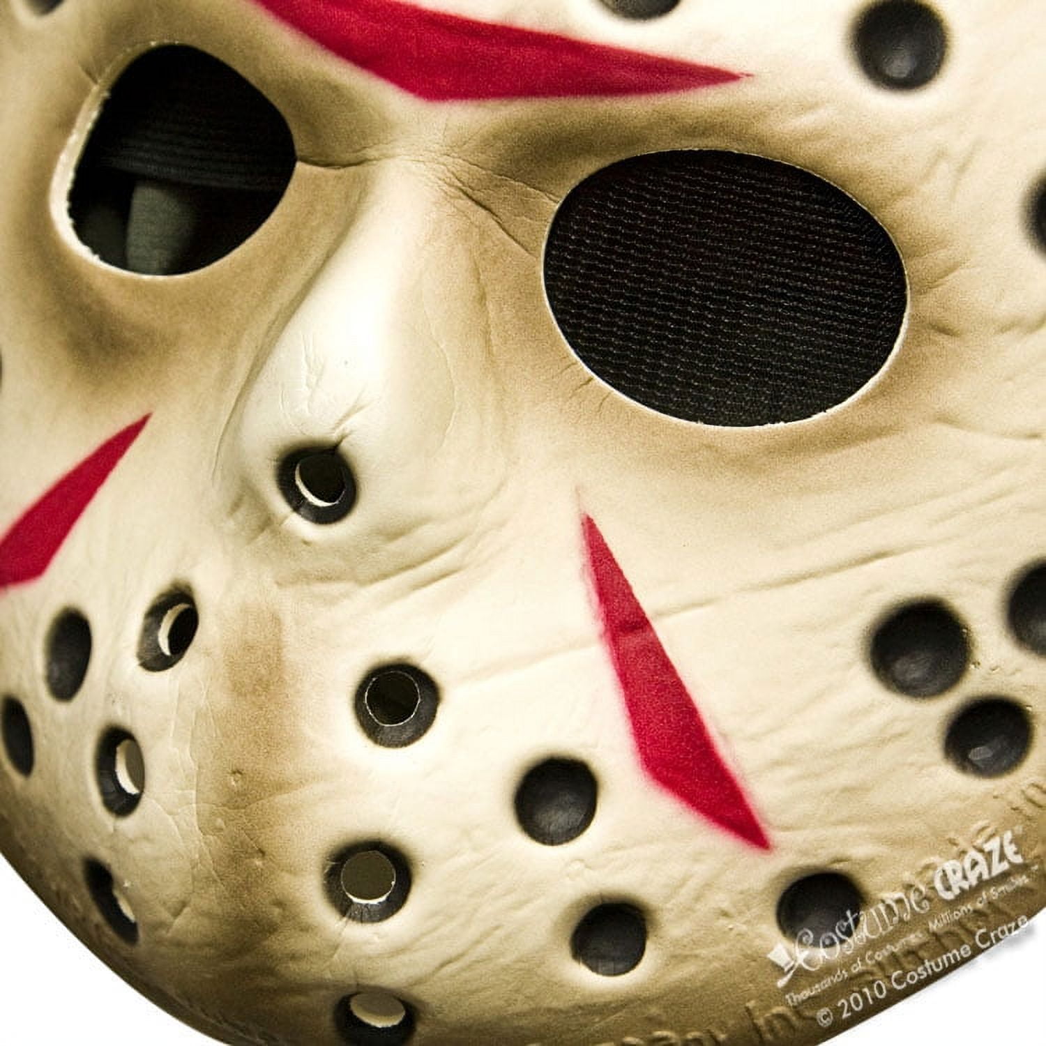 Rubie's Mens Deluxe Friday the 13th Part 7 The New Blood Jason Voorhees  Costume Mask - Size 
