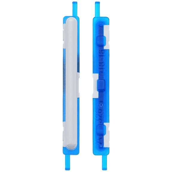 Replacement Hard Buttons (Volume) Compatible For Samsung Galaxy A04S (A047 / 2022) (White)