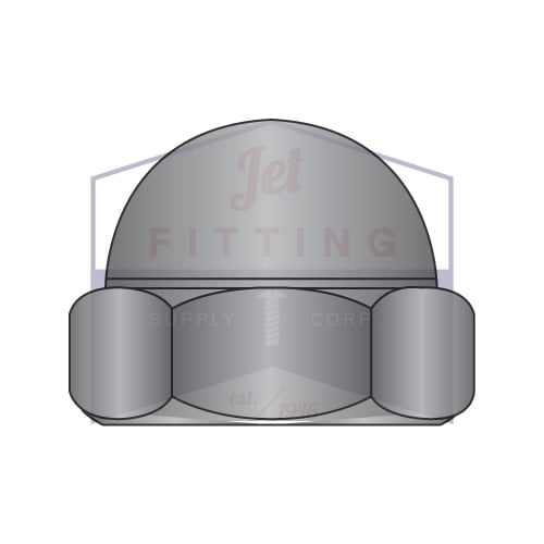 440 Closed End Acorn Nuts Low Crown Steel Black Oxide (Quantity