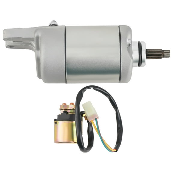 maXpeedingrods Starter Motor with Relay Solenoid for 2001-2014 Honda Foreman Rubicon 500 TRX500FA TRX500FGA TRX500FPA, Replace 31200-HN2-A01 31200-HN2-003