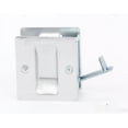 thumbnail image 4 of Weslock 527 Modern Sliding Pocket Door Flush Cup Passage Pull - Nickel, 4 of 6