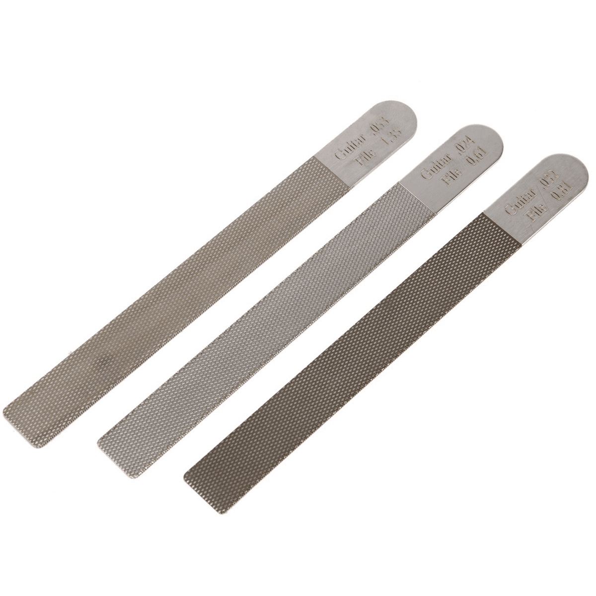 15Pc Guitar Nut Files Fret Crowning Slot Filing Luthier Repair Tool Kit for Guitar Stringed Instruments