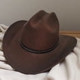 thumbnail image 4 of Wide Brim Western Cowboy Hat With Classic Curved Design For Casual Home Use Craftsmanship And, 4 of 4