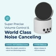 thumbnail image 4 of Adaptive Sound Technologies LectroFan Micro 2 - Portable Bluetooth Speaker & White Noise Machine - Compact Sound Machine for Travel - 11 Non-Looping Sounds for Sleep Support - White, 4 of 7