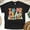 Black, variant on En Mi Era Maestra T-Shirt, Retro Spanish Teacher Shirt with Disco Ball and Flowers, Maroon, Size L