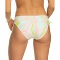 thumbnail image 3 of Roxy Womens Juniors Tropics Hype Hipster Side Tie Swim Bottom Separates Green L, 3 of 4