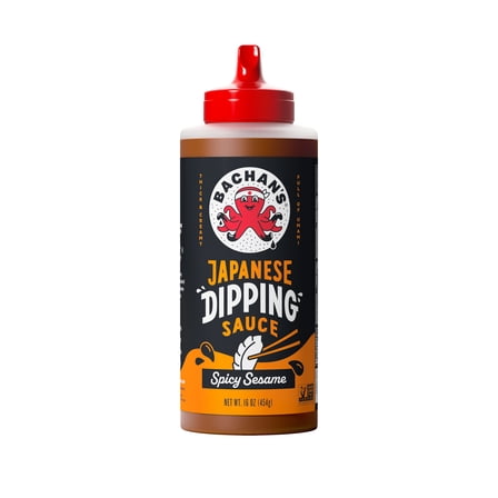 Bachan's Spicy Sesame Japanese Dipping Sauce, 16oz Bottle - Bold, Fresh, Umami Flavor