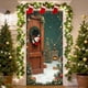 thumbnail image 5 of Uuiauoio Festive Christmas Door Cover with Design,Polyester Door Curtain for Holiday Home Decor, Seasonal Wall and Entryway Decoration for Parties and Family Gatherings,Festival Party Decoration, 5 of 6