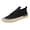 Black, variant on NOKIO Men'S Casual Slip-On Sneakers Breathable Slip-On Shoes For Men Comfortable Casual Shoes For Men Men Sneakers Low Top Breathable Casual Sneakers Sport Shoes