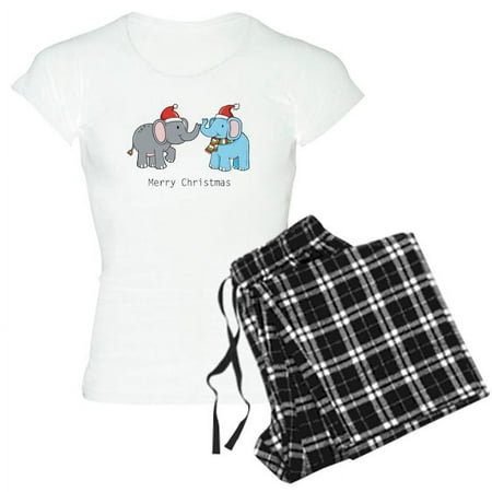 

CafePress - Elephant Christmas - Women s Light Pajamas