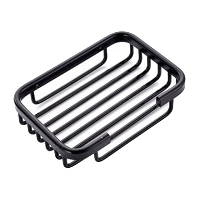 Soporte para jabón de baño montado en la pared Sunnimix negro