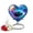 #4 Car, variant on Yatskia Colorful Lightning Car Mini Funeral Keepsake Urns for Human Ashes Adult Male and Female, Small Cremation Burial Urn for Ashes Adult Dad , (Heart Pack of 1, 3 Inch)