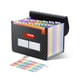 thumbnail image 1 of Organizador de archivos en forma de acordeón ThinkTex con 12 bolsillos para tamaño A4 y carta, 1 of 6