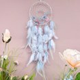 thumbnail image 3 of nvzhuang Feather Dream Catchers for Bedroom Boho Style Butterfly Hanging Ornament Present for Friends Family, 3 of 6