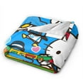 thumbnail image 3 of Hello Kitty Throw Blanket, Cozy Flannel Blankets For Boys Girls, Super Soft Warm Blanket For Couch Sofa Bed, 3 of 9