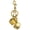 Golden, variant on Golden Dice Keychain Pendant Portable Lucky Charm Multifunctional Bag Charm Key Ring Backpack Accessory