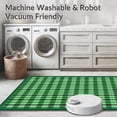 thumbnail image 5 of ODIKA 4'x6' Machine Washable Non-Slip Area Rug, Vibrant Seasonal Aesthetic High Traffic Rug, Green, 32875, 5 of 7