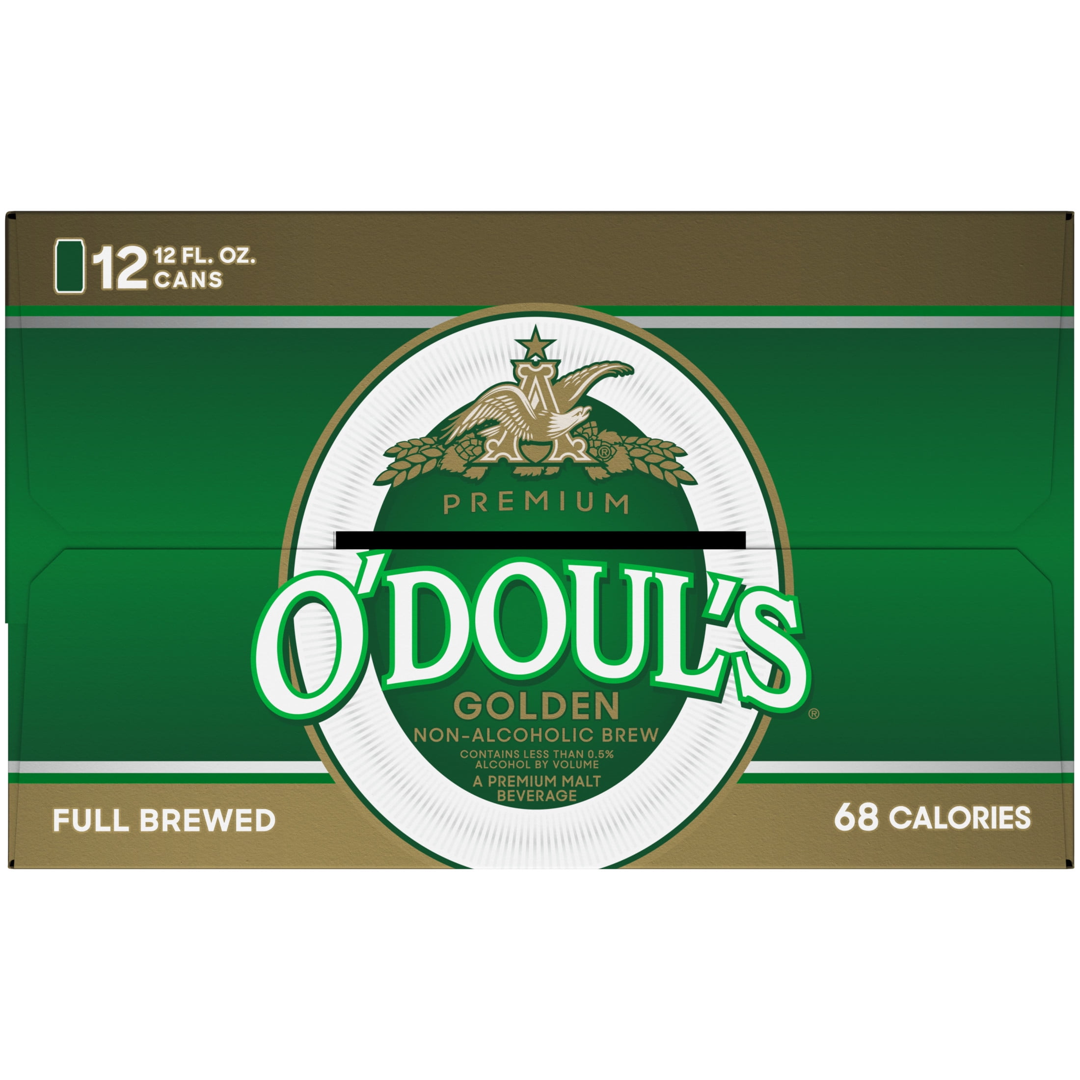 O'Doul's American Lager Beer 12 pack 12 fl oz Aluminum Cans 0.5% ABV