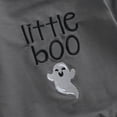 thumbnail image 5 of Newborn Halloween Outfit Baby Boy Girl Ghost Sweatshirt Romper Spooky Season Bubble Bodysuit Infant Fall First Halloween Costume, 5 of 8