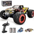 thumbnail image 1 of WIAORCHI 1:18 Scale 40+km/h High Speed Remote Control Car, 4x4 Waterproof Off Road RC Cars, Fast 2.4GHz All Terrain Toy Trucks Gifts for Boys and Adults, 2 Batteries for 40mins Fun, 1 of 5