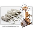 thumbnail image 2 of Dog Cat Storage Tube Anti Lost Address Label Mini Metal Collar Tube Necklace Pendants Pitbull, 2 of 5