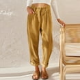 thumbnail image 4 of FLMEI Womens Corduroy Pants Corduroy Pants for Women Casual Trousers Loose Fit Slacks Long Pants with Pockets S-XXXL, 4 of 8