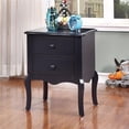 thumbnail image 1 of Benzara BM137772 Lexie Rattling Spacious Night Stand, Traditional Style, Blue, 1 of 1