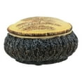 thumbnail image 2 of Ebros Rustic Faux Wood Wild Bull Moose Round Jewelry Box Figurine 4" Diameter, 2 of 10