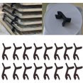 thumbnail image 1 of Baking Sheet Stacker, Cookie Sheet Stacking Clips, Harvest Right Tray Stackers (16PCS-Black), 1 of 7