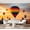 Color 4, variant on Wall Mural Peel and Stick Colorful Hot Air Balloons Floating Ancient Desert Village Sunset Self-Adhesive Wallpaper Removable Wall Decal Wall Sticker Home Decor for Living Room Bedroom 69"x96"
