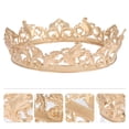 thumbnail image 3 of 1Pc Metal Men Queen Tiara Performance Tiara Male Female Universal Prince Tiara, 3 of 7